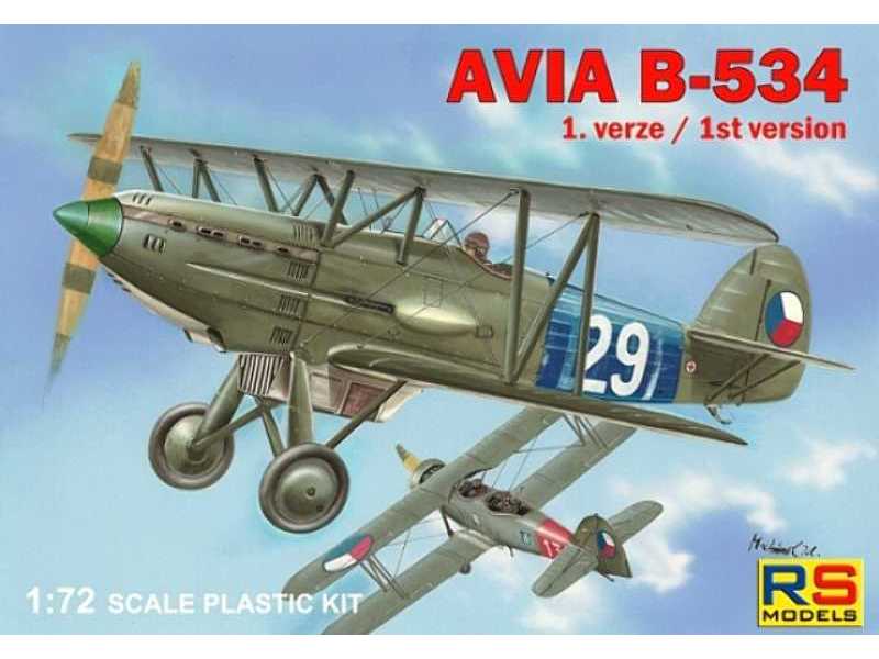 Avia B.534 I. version - zdjęcie 1 Avia B.534 I. version - zdjęcie 1
