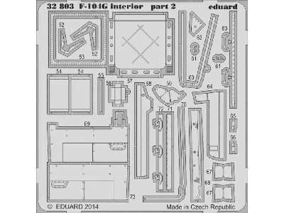 F-104G interior S. A. 1/32 - Italeri - zdjęcie 3