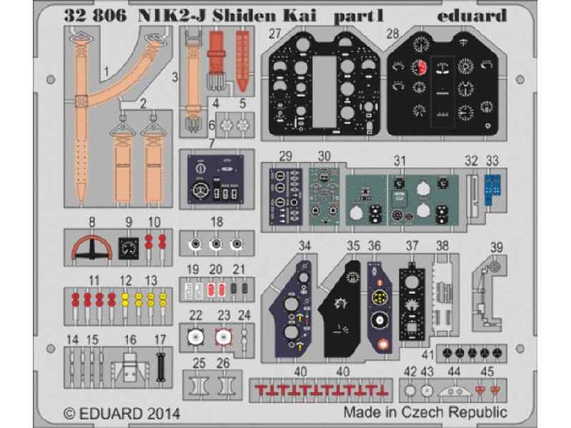 N1K2-J Shiden Kai S. A. 1/32 - Hasegawa - zdjęcie 1