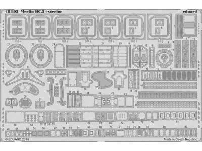 Merlin HC.3 exterior 1/48 - Airfix - zdjęcie 1