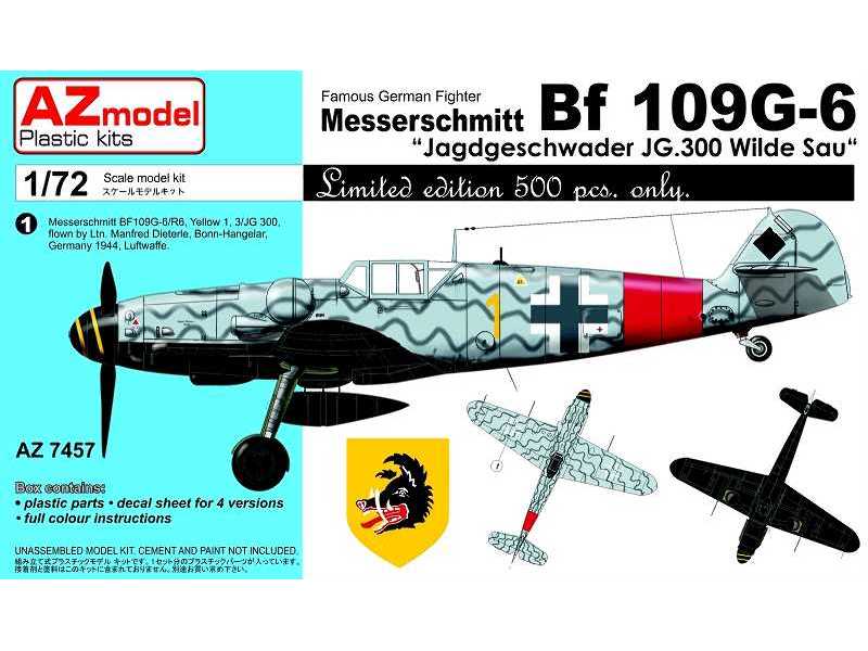 Messerschmitt Bf 109G-6 JG.300 - zdjęcie 1 Messerschmitt Bf 109G-6 JG.300 - zdjęcie 1