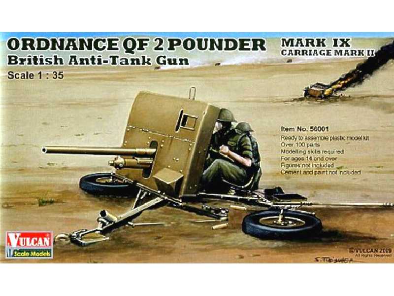 British 2 Pounder Anti-Tank gun - zdjęcie 1