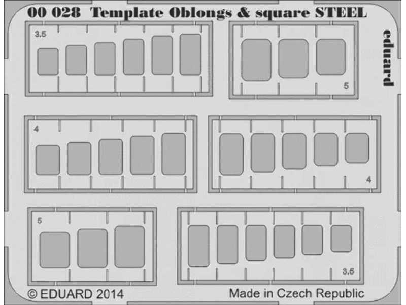Template oblongs & square STEEL - zdjęcie 1