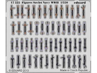 Figures Soviet Navy WWII  S. A. 3D 1/350 - zdjęcie 1