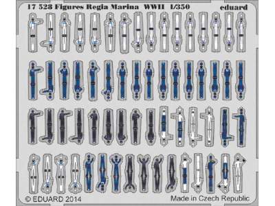 Figures Regia Marina WWII S. A. 3D 1/350 - zdjęcie 1