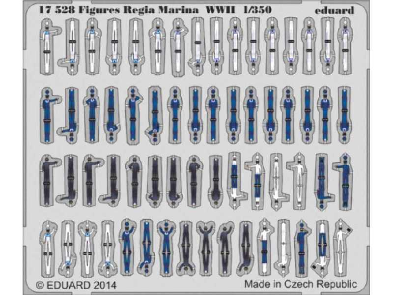 Figures Regia Marina WWII S. A. 3D 1/350 - zdjęcie 1