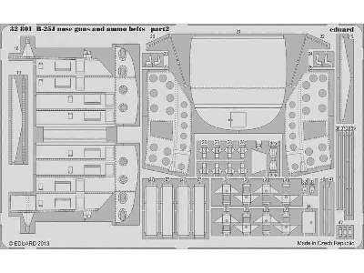 B-25J nose guns and ammo belts 1/32 - Hk Models - zdjęcie 3