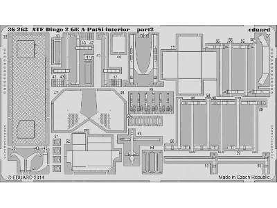 ATF Dingo 2 GE A PatSi interior 1/35 - Revell - zdjęcie 3