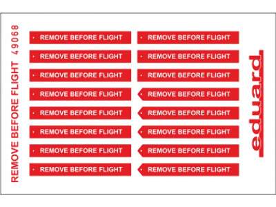 Remove Before Flight  FABRIC 1/48 - zdjęcie 1