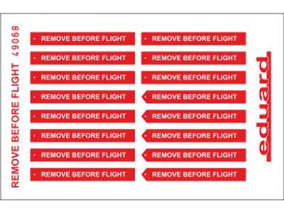 Remove Before Flight  FABRIC 1/48 - zdjęcie 2