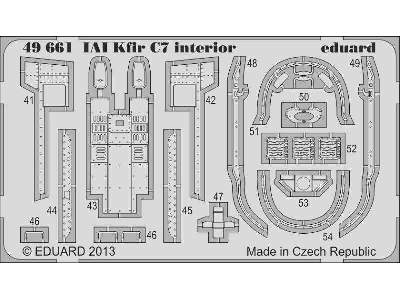 IAI Kfir C7 interior S. A. 1/48 - Amk - zdjęcie 3