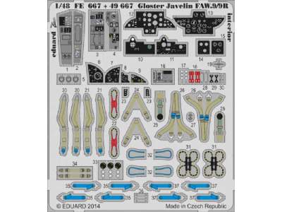 Gloster Javelin FAW.9/9R S. A. 1/48 - Airfix - zdjęcie 1