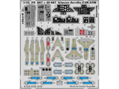 Gloster Javelin FAW.9/9R S. A. 1/48 - Airfix - zdjęcie 2