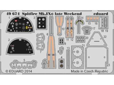 Spitfire MK. IXc late  WEEKEND 1/48 - Eduard - zdjęcie 1