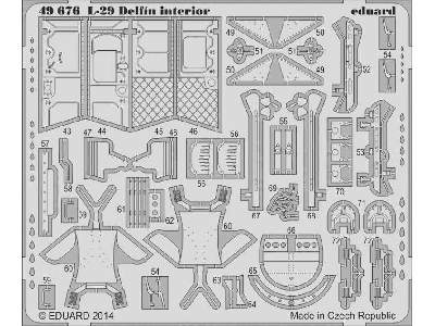 L-29 Delfin interior S. A. 1/48 - Amk - zdjęcie 3