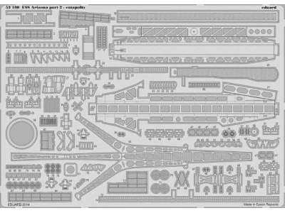 USS Arizona part 2 - catapults 1/200 - Trumpeter - zdjęcie 1