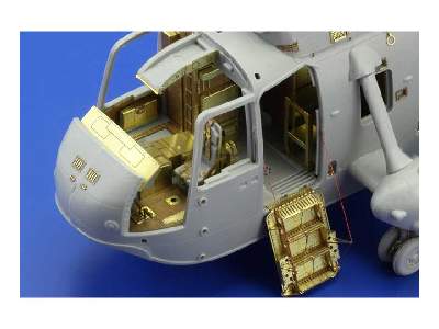 SH-3D Sea King interior S. A. 1/72 - Cyber Hobby - zdjęcie 4