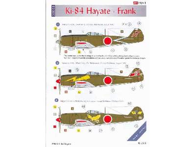 Ki-84 Hayate - Frank 1/48 - zdjęcie 3