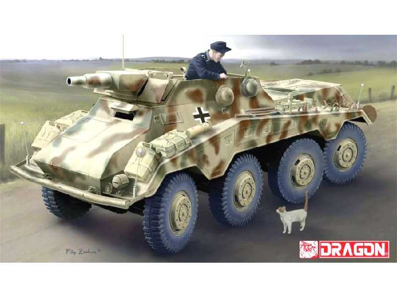 Sd.Kfz.234/3 mit 7.5cm KwK - zdjęcie 1 Sd.Kfz.234/3 mit 7.5cm KwK - zdjęcie 1