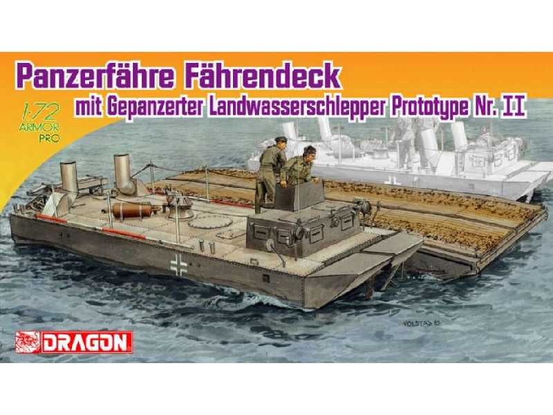 Panzerfahre Fahrendeck mit Gepanzerter Landwasserschlepper - zdjęcie 1 Panzerfahre Fahrendeck mit Gepanzerter Landwasserschlepper - zdjęcie 1