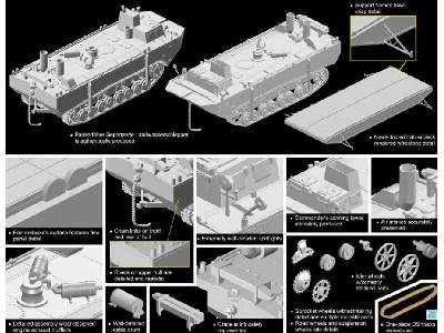 Panzerfahre Fahrendeck mit Gepanzerter Landwasserschlepper - zdjęcie 2