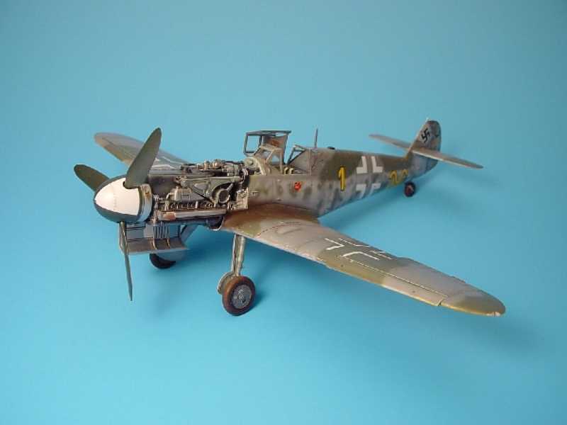 Bf 109G-6 detail set - Hasegawa - zdjęcie 1 Bf 109G-6 detail set - Hasegawa - zdjęcie 1