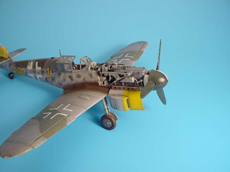 Bf 109G-6 engine set - Hasegawa - zdjęcie 1 Bf 109G-6 engine set - Hasegawa - zdjęcie 1
