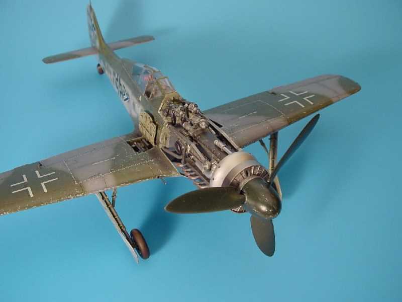 Fw 190D detail engine set - Hasegawa - zdjęcie 1 Fw 190D detail engine set - Hasegawa - zdjęcie 1