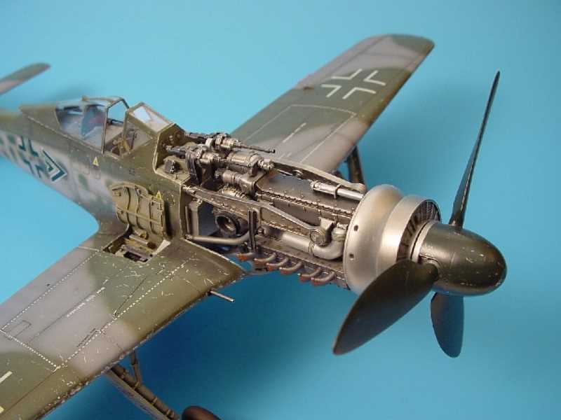 Fw 190D gun bay - Hasegawa - zdjęcie 1 Fw 190D gun bay - Hasegawa - zdjęcie 1
