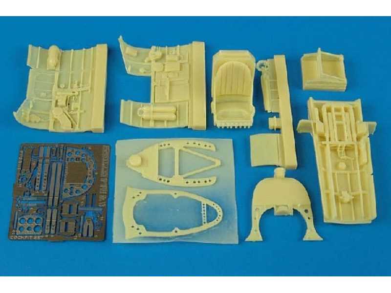 Spitfire Mk. V cockpit set - Hasegawa - zdjęcie 1 Spitfire Mk. V cockpit set - Hasegawa - zdjęcie 1