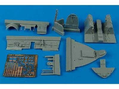 F8F-1 Bearcat cockpit set - Trumpeter - zdjęcie 1