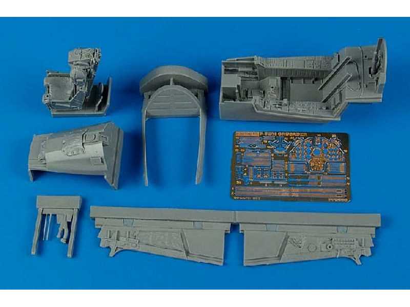 F-8E/H Crusader cockpit set - Trumpeter - zdjęcie 1