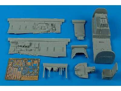 P-51D Mustang cockpit set - Trumpeter - zdjęcie 1