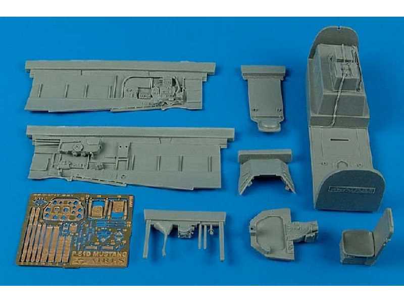 P-51D Mustang cockpit set - Trumpeter - zdjęcie 1 P-51D Mustang cockpit set - Trumpeter - zdjęcie 1
