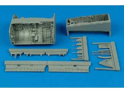 F-8 Crusader wheel bay - Trumpeter - zdjęcie 1