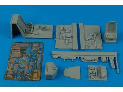 Bf 109E-1 cockpit set - Eduard - zdjęcie 1