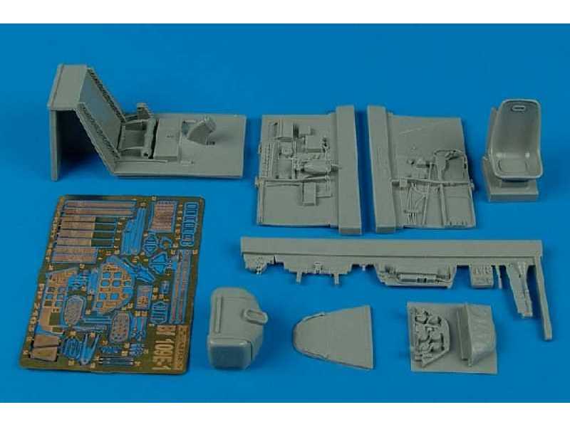 Bf 109E-1 cockpit set - Eduard - zdjęcie 1