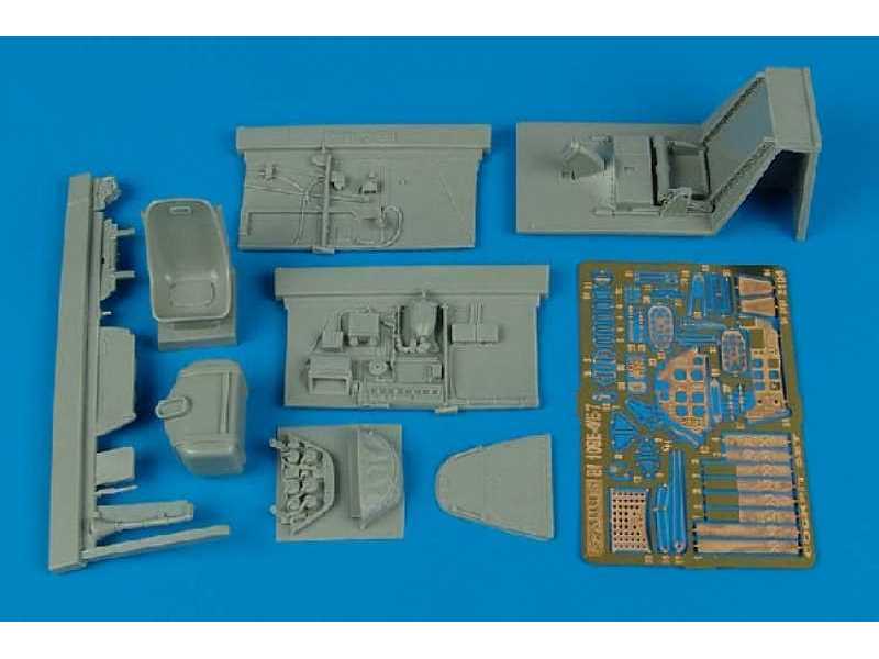 Bf 109E-4/E-7 cockpit set - Eduard - zdjęcie 1