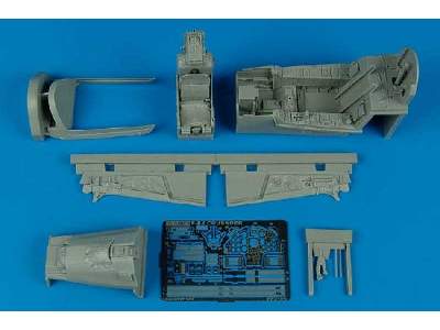 F-8J Crusader cockpit set - Trumpeter - zdjęcie 1