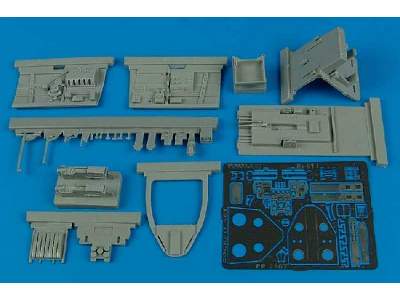 Kawasaki Ki61-I cockpit set - Hasegawa - zdjęcie 1