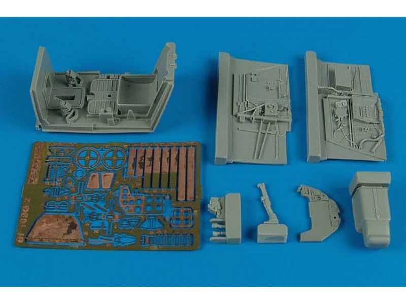 Bf 109G-2 cockpit set - Trumpeter - zdjęcie 1 Bf 109G-2 cockpit set - Trumpeter - zdjęcie 1