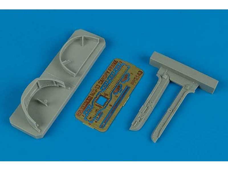 MiG-23 Flogger canopy frame - Trumpeter - zdjęcie 1 MiG-23 Flogger canopy frame - Trumpeter - zdjęcie 1