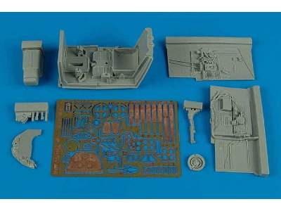 Bf 109F-2/F-4 cockpit set - Trumpeter - zdjęcie 1