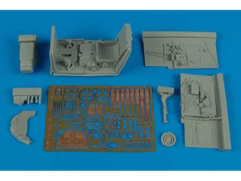 Bf 109F-2/F-4 cockpit set - Trumpeter - zdjęcie 1 Bf 109F-2/F-4 cockpit set - Trumpeter - zdjęcie 1