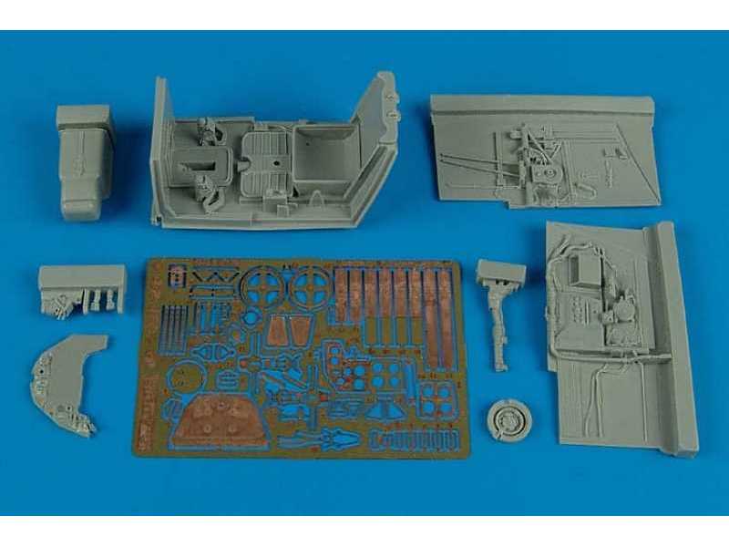 Bf 109F-2/F-4 cockpit set - Trumpeter - zdjęcie 1