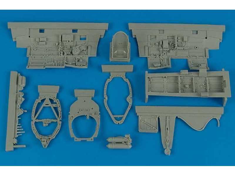 Spitfire Mk.IX cockpit set - Tamiya - zdjęcie 1