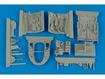 A6M5 Zero Fighter cockpit set - Tamiya - zdjęcie 1