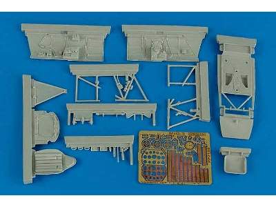 MiG-3 cockpit set - Trumpeter - zdjęcie 1