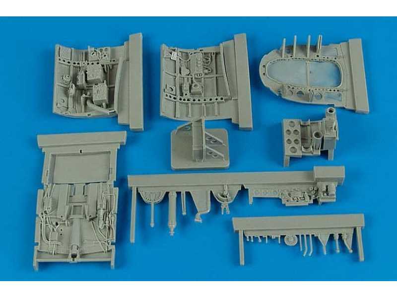 A6M2b Zero Fighter cockpit set - Tamiya - zdjęcie 1