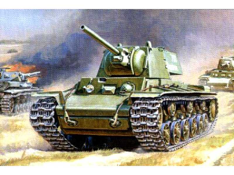 Ciężki czołg KV-1 - zdjęcie 1 Ciężki czołg KV-1 - zdjęcie 1